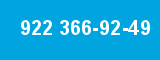 922 366-92-49